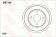 Brake Drum DB7100 - TRW