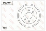 Brake Drum DB7109 - TRW