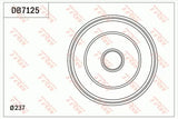 Brake Drum DB7125 - TRW