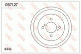 Brake Drum DB7127 - TRW