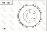 Brake Drum DB7129 - TRW