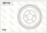 Brake Drum DB7132 - TRW