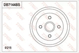 Brake Drum DB7144BS - TRW