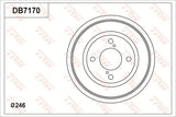 Brake Drum DB7170 - TRW