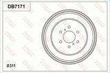 Brake Drum DB7171 - TRW