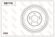 Brake Drum DB7176 - TRW