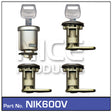 Lock set NIK600V - Nice Products | Universal Auto Spares