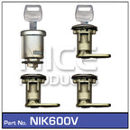 Lock set NIK600V - Nice Products | Universal Auto Spares