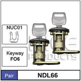 Door Locks pair NDL66 - Nice Products | Universal Auto Spares