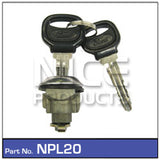 Petrol Lid Lock NPL20 - Nice Products | Universal Auto Spares