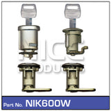 Lock set NIK600W - Nice Products | Universal Auto Spares