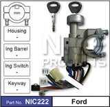 Lock & Switch NIC222 - Nice Products | Universal Auto Spares