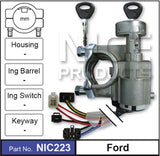 Lock & Switch NIC223 - Nice Products | Universal Auto Spares