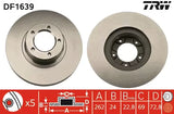 Brake Disc DF4639 - TRW