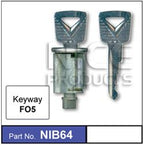 Ignition Barrel NIB64 - Nice Products | Universal Auto Spares