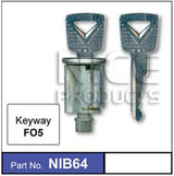Ignition Barrel NIB64 - Nice Products | Universal Auto Spares
