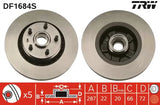 Brake Disc DF1684S - TRW