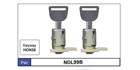 Door Locks pair NDL99B - Nice Products | Universal Auto Spares