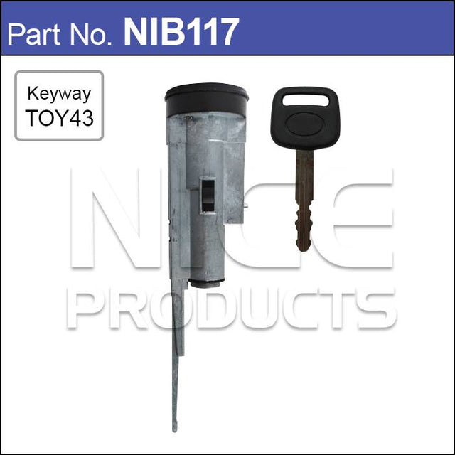 Ignition Barrel NIB117 - Nice Products | Universal Auto Spares