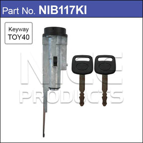 Ignition Barrel NIB117KI - Nice Products | Universal Auto Spares