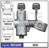 Lock & Switch NIC240 - Nice Products | Universal Auto Spares