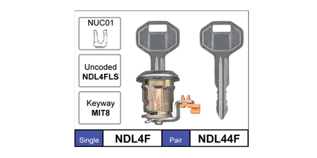 Door Lock NDL4F - Nice Products | Universal Auto Spares