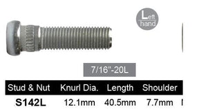 Wheel Stud S142L - Nice Products | Universal Auto Spares
