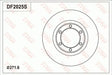 Brake Disc DF2025S - TRW