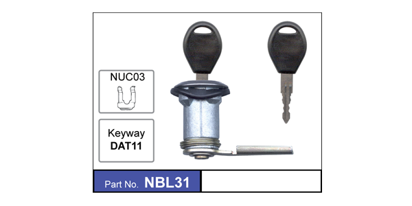 Boot Lock NBL31 - Nice Products | Universal Auto Spares
