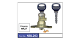 Boot Lock NBL203 - Nice Products | Universal Auto Spares