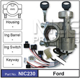 Lock & Switch NIC230 - Nice Products | Universal Auto Spares