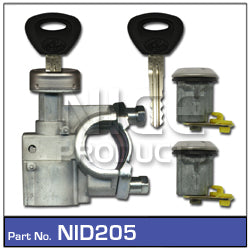 Ignition Lock & Doors NID205 - Nice Products | Universal Auto Spares