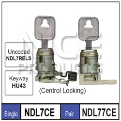Door Locks pair NDL77CE - Nice Products | Universal Auto Spares