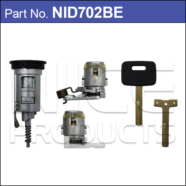 Ignition Barrel & Doors NID702BE - Nice Products | Universal Auto Spares