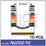 Retainer -U- NUC02-10 - Nice Products | Universal Auto Spares
