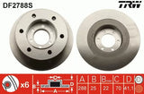 Brake Disc DF2788S - TRW