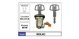 Door Lock NDL4C - Nice Products | Universal Auto Spares