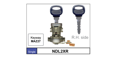 Door Lock NDL2XR - Nice Products | Universal Auto Spares