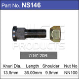 Stud & Nut NS146 - Nice Products | Universal Auto Spares