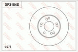 Brake Disc DF3154S - TRW