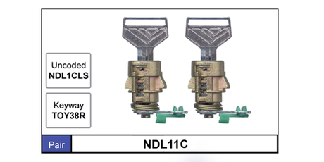 Door Locks pair NDL11C - Nice Products | Universal Auto Spares