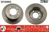 Brake Disc DF4088S - TRW