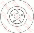 Brake Disc DF4101S - TRW