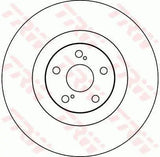 Brake Disc DF4101S - TRW