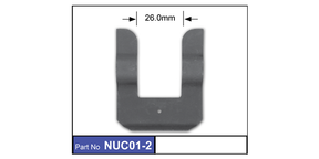 Retainer -U- NUC01-2 - Nice Products | Universal Auto Spares