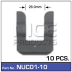 Retainer -U- NUC01-10 - Nice Products | Universal Auto Spares