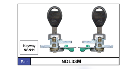 Door Locks pair NDL33M - Nice Products | Universal Auto Spares