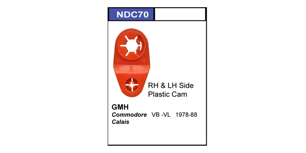 Door Lock Cam NDC70 - Nice Products | Universal Auto Spares