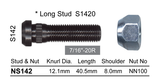 Stud & Nut NS142 - Nice Products | Universal Auto Spares