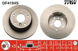 Brake Disc DF4194S - TRW